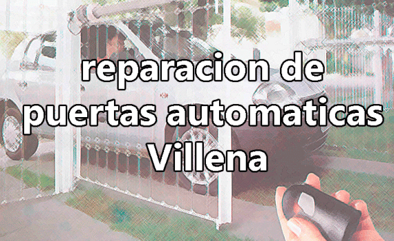 reparacion puertas automaticas villena